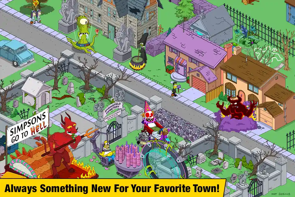 The Simpsons game apk